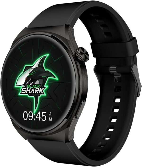 black shark s1 smartwatch 143 amoled display enc bluetooth call 10 days