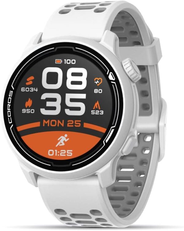 COROS PACE 2 Sport Watch GPS Heart Rate Monitor, 20 Days Long Battery Life, Barometer, Lightweight, Strava, Training Plan, Navigation, Sleep Track,...