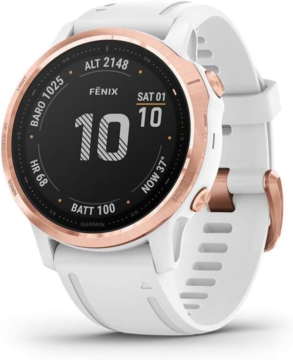 garmin fenix 6s pro premium multisport gps watch smaller sized features