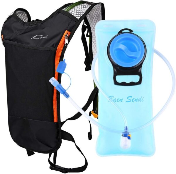 hydration pack with 2l backpack water bladder great for outdoor sports of