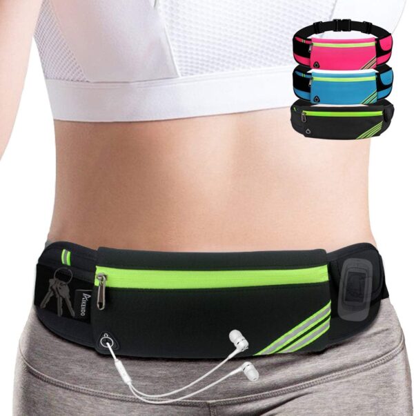 slim running belt fanny pack waist pack bag for hiking cycling