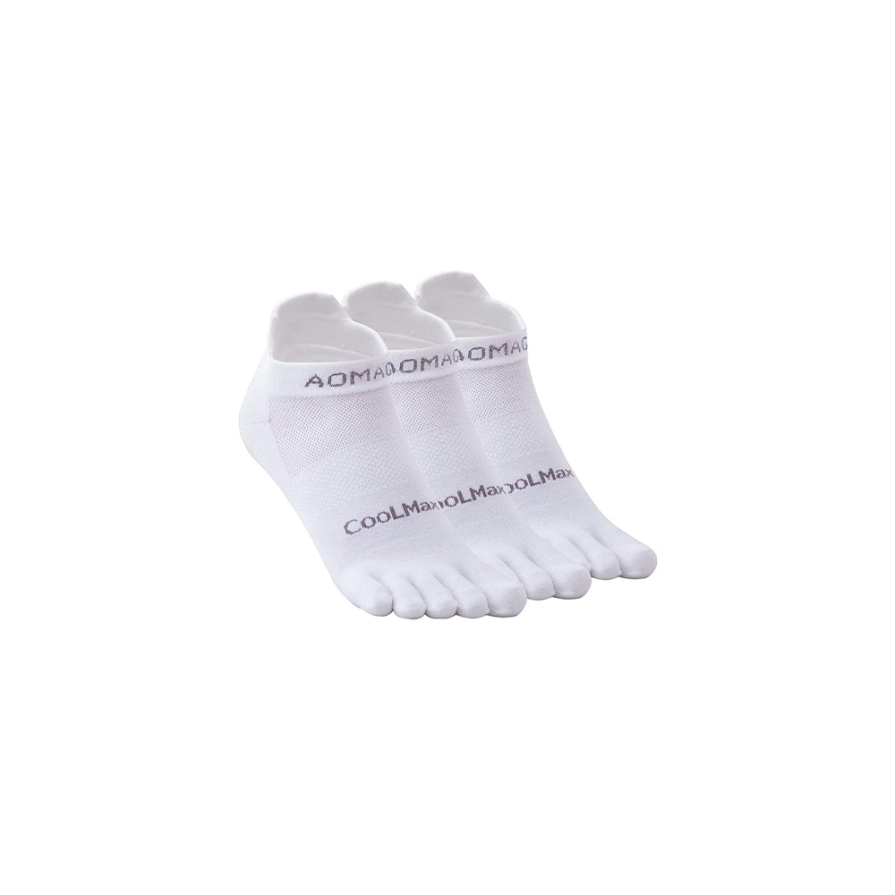 How to wash and care for toe socks used for running?