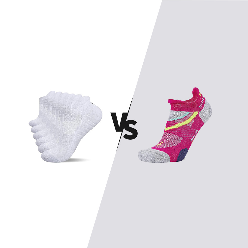 Balega Ultraglide Socks vs. Lapulas Running Socks