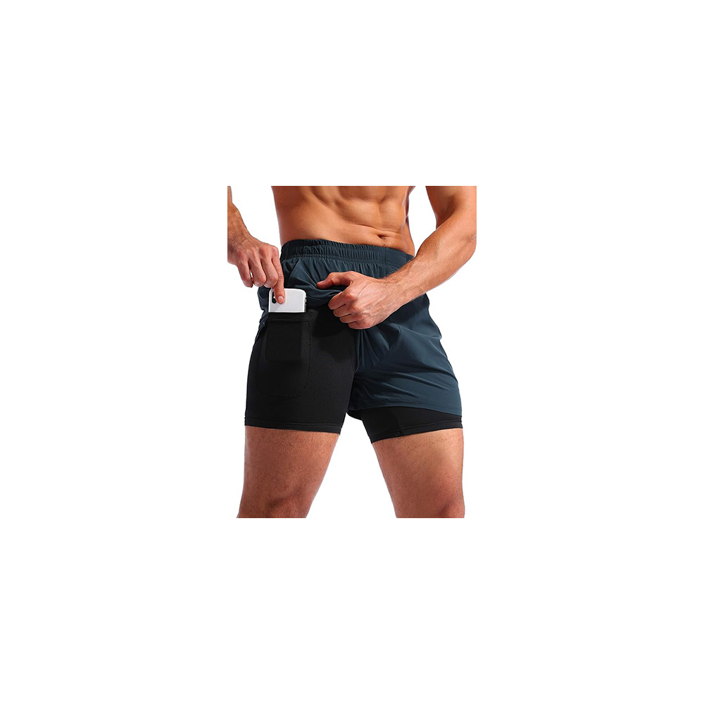 Pudolla Men’s 2-in-1 Running Shorts Review