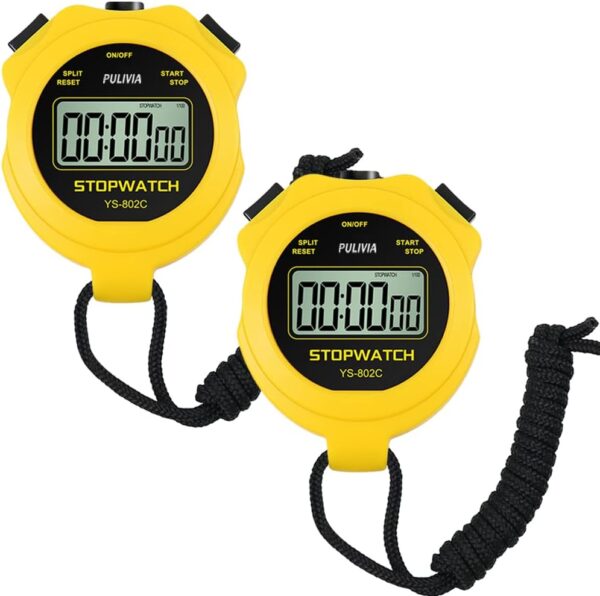 digital stopwatch timer only stopwatch with on off no bell silent no clock